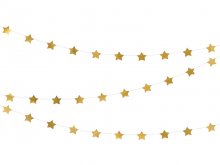 Girlianda "Auksinės žvaigždutės" (3,6m)
